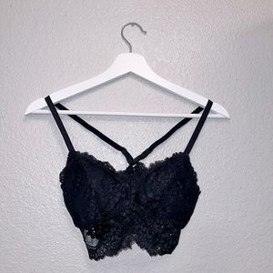 F21 Black Bralette